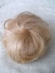 Alte Puppenteile Hellblonde Kurz Haar Perücke Vintage Doll Hair Wig 40 Cm Boy Puppen & Zubehör Bild 2