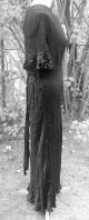 Damenkleid Ca.  1910/20 Alt Schwarz Dekoration Film Requsite Kleidung Bild 1