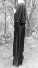 Damenkleid Ca.  1910/20 Alt Schwarz Dekoration Film Requsite Kleidung Bild 3