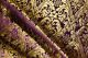 Vestment Red White Violet Brocade Liturgical Fabric Chasuble Kasel Messgewand Kirchliches Gerät & Inventar Bild 6