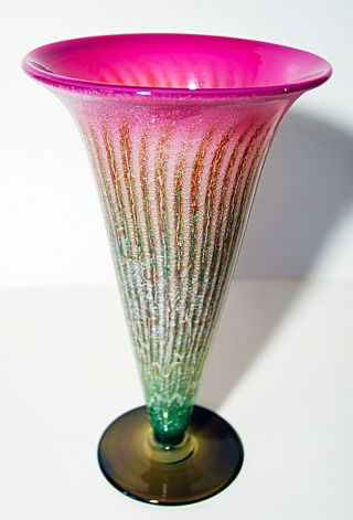 Wmf Trichter / Trompeten Vase Um 1930,  Ikoraglas,  Art Déco Bild
