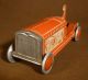 Gely Blech Rennwagen Traktor Vorkrieg 1920 ' S Vintage Tin Toy Tractor Racing Car Original, gefertigt vor 1945 Bild 1