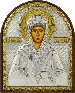 Ikone Heilige Matrona Von Moskau (rus.  Orthodoxe,  Icône,  Icon,  Икона Святая Матрона) Bild