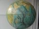 Rar Selten Sehr Großer Globus Physical Geographic Globe William Palmstrom Usa Wissenschaftliche Instrumente Bild 3