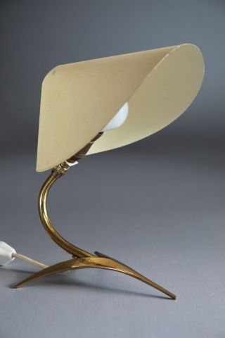 Tischlampe Frankreich Um 1950 50er 60er Kalff Guariche Stilnovo Bild