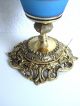 Wunderschöne Antik Messing Tischlampe 1 Flamig Antike Originale vor 1945 Bild 4
