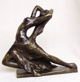 Bronze Skulptur,  Figur,  Statue,  Von Lluis Jordà.  Unterzeichnet,  Zertifiziert Bild