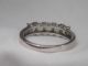 70er Jahre Ring 925 Silber Hohe Krampenfassung 5 X Peridot Caree` Rg 56 / 57 3gr Ringe Bild 5