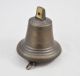 Schiffsglocke / Messingglocke / Messing / Brass Ship ' S Bell / 0,  9kg Gefertigt nach 1945 Bild 1