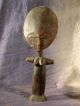 3 Antike Ahnenfiguren,  Holz,  Bast,  Afrika,  18.  /19.  Jhdt. Afrika Bild 1