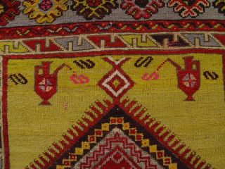 Antiker Türkischer Teppich Antique Rug Konya Ca.  180 X 114 Cm 006 Bild