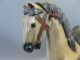 Holzpferd Schaukelpferd Karussellpferd 80cm Pferd Holzpferd Antikspielzeug Bild 5