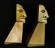 „eggheads“,  1995.  2 Bronzeskulpturen Von Paul Wunderlich (1927 - 2010 D),  Signiert 1950-1999 Bild 1