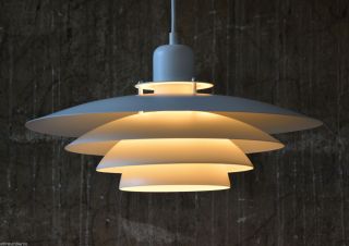 70er Lampe Pendelleuchte Danish Design 70s Pendant Lamp Fog & Morup ära 60er 60s Bild