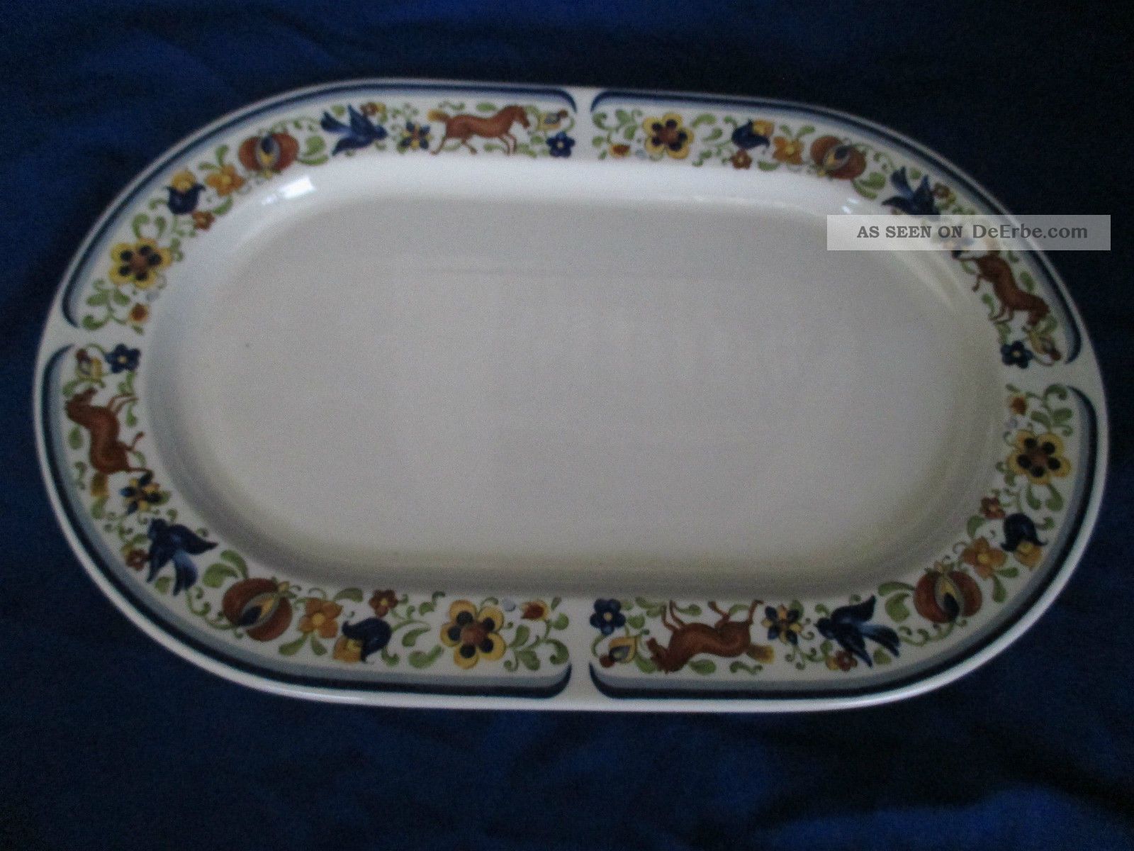 Villeroy & Boch Servierplatte,  Troubadour Nach Marke & Herkunft Bild