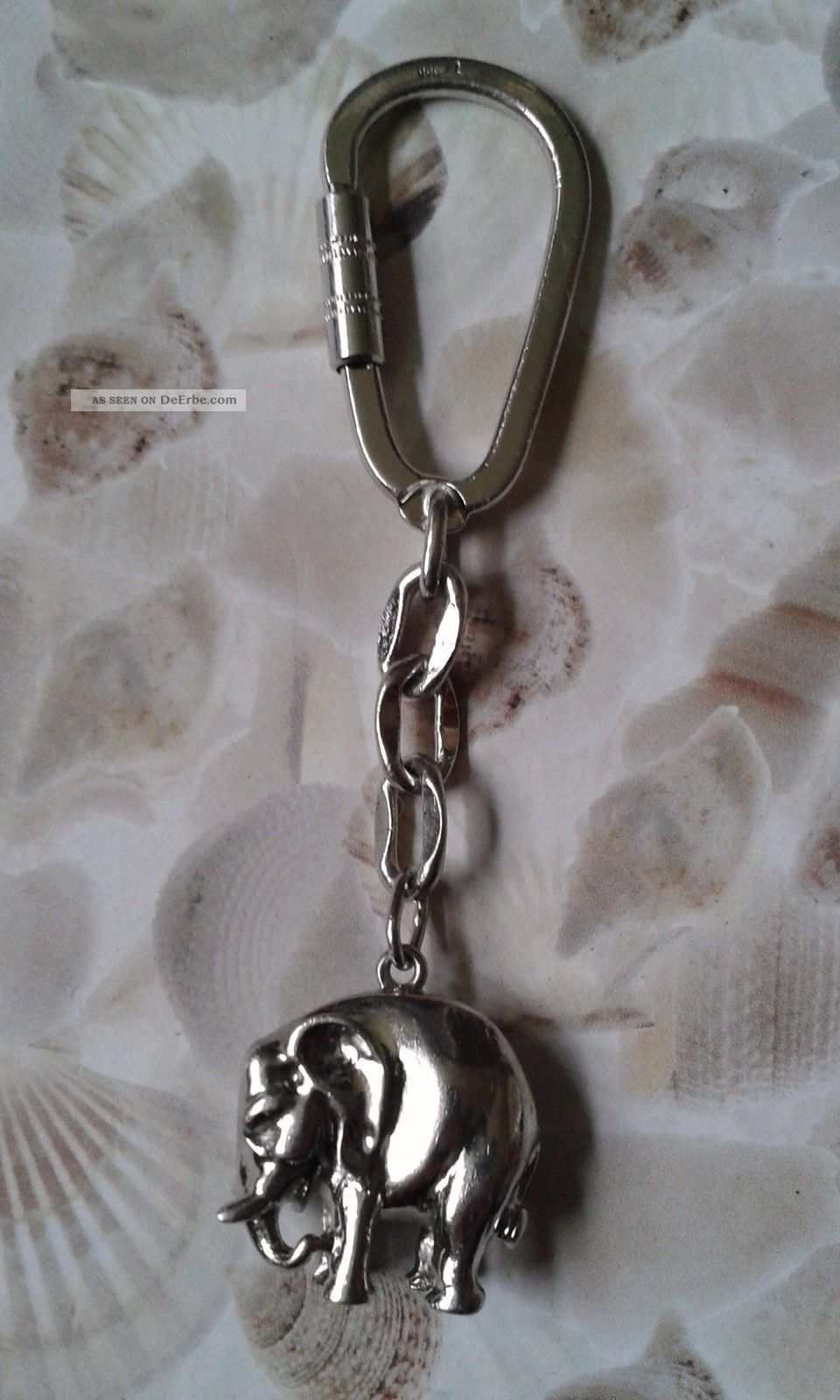 Schlüsselanhänger Elefant Silber 835 Keychain Elephant Silver 835 @@@@@@@@@@@@@@ Objekte nach 1945 Bild