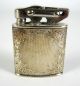 Feuerzeug Mit Gehäuse Aus 900er Silber Silver Pocket Lighter Rare Objekte nach 1945 Bild 1