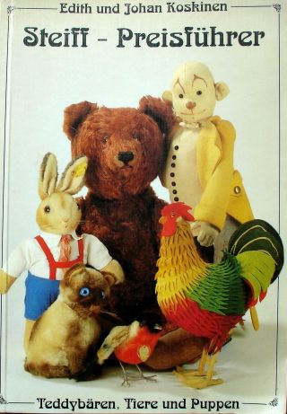 Steiff Preisführer 1989 E.  & J.  Koskinen - Teddybären,  Tiere,  Puppen Bild
