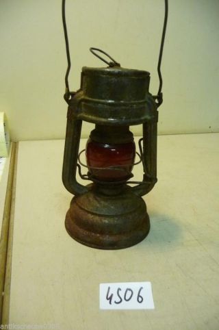 4506.  Alte Feuerhand Petroleum Lampe Petroleumlampe Bild