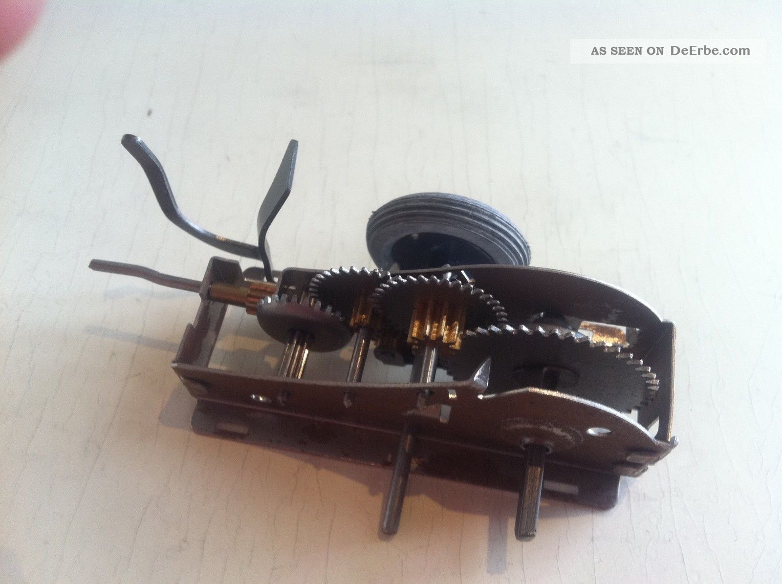 Z 529/ Schuco Examico Uhrwerk Für Blechspielzeug Auto Original, gefertigt 1945-1970 Bild