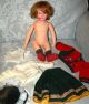 Süsse Alte Mädchenpuppe - Puppe Aus Papiermaschee - 40cm Puppen & Zubehör Bild 1