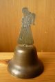 Glocke Handglocke Tischglocke Messing Gefertigt nach 1945 Bild 1