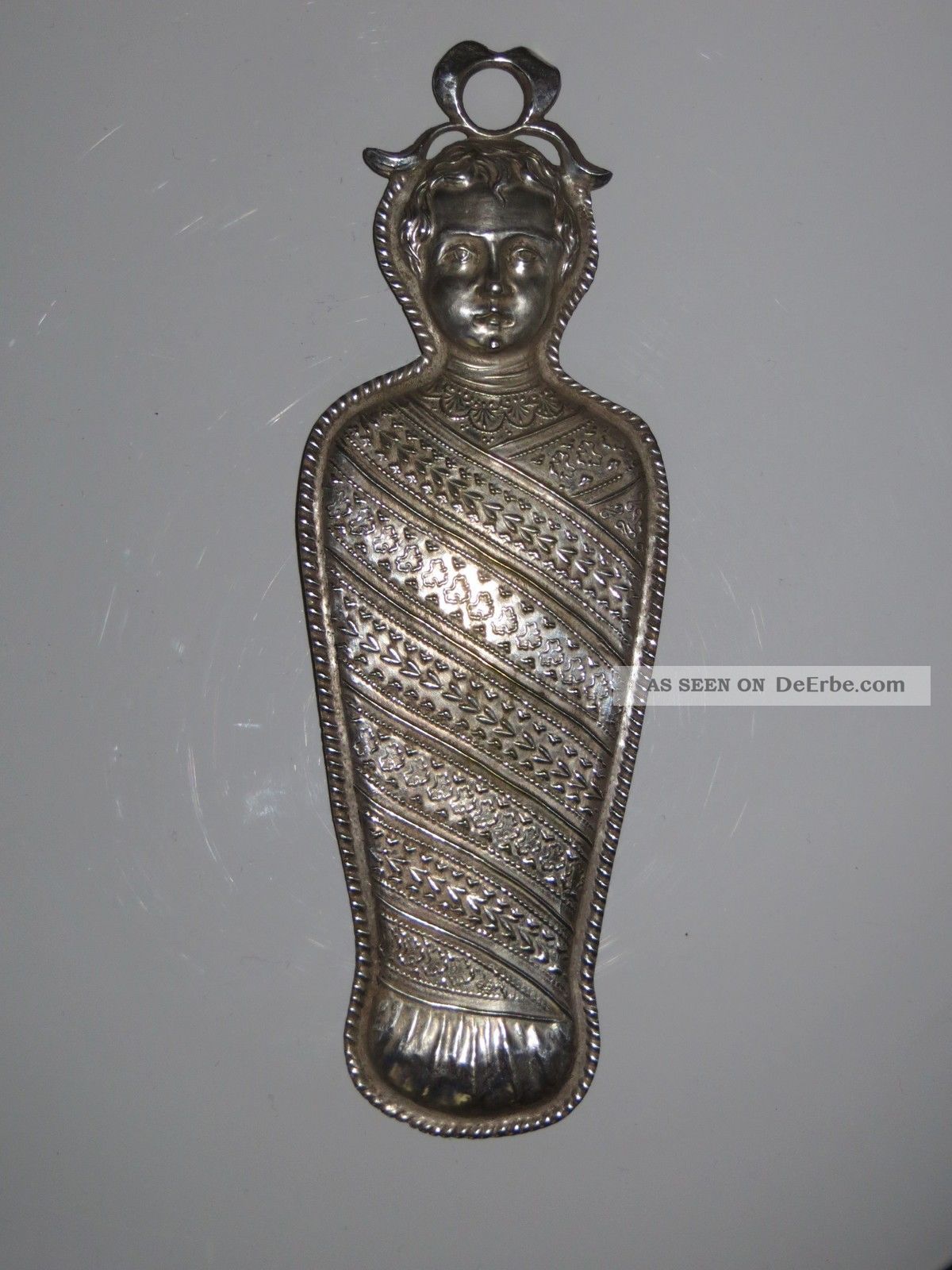 Wickelkind - Fatschenkind - Votivgabe - Ex Voto - Ca.  15,  2 Cm - Um 1945 Votivbilder & Sakralmalerei Bild