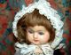 Wunderschöne Antike Wachskopfpuppe - Puppe Mit Paperweightaugen Puppen & Zubehör Bild 1