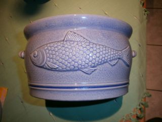 Fischtopf Aus Keramik Bild