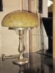 Schöne Messing Tischlampe Pilzlampe Schreibtischlampe _ Ca 1940 /50 Er Jahre 1920-1949, Art Déco Bild 4