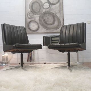 60er Vintage Design Bürostühle.  Stoll - Giroflex Bild