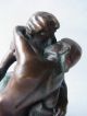 Bronze Figur Skulptur Plastik Der Kuss Von Rodin 1950-1999 Bild 1