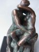Bronze Figur Skulptur Plastik Der Kuss Von Rodin 1950-1999 Bild 3