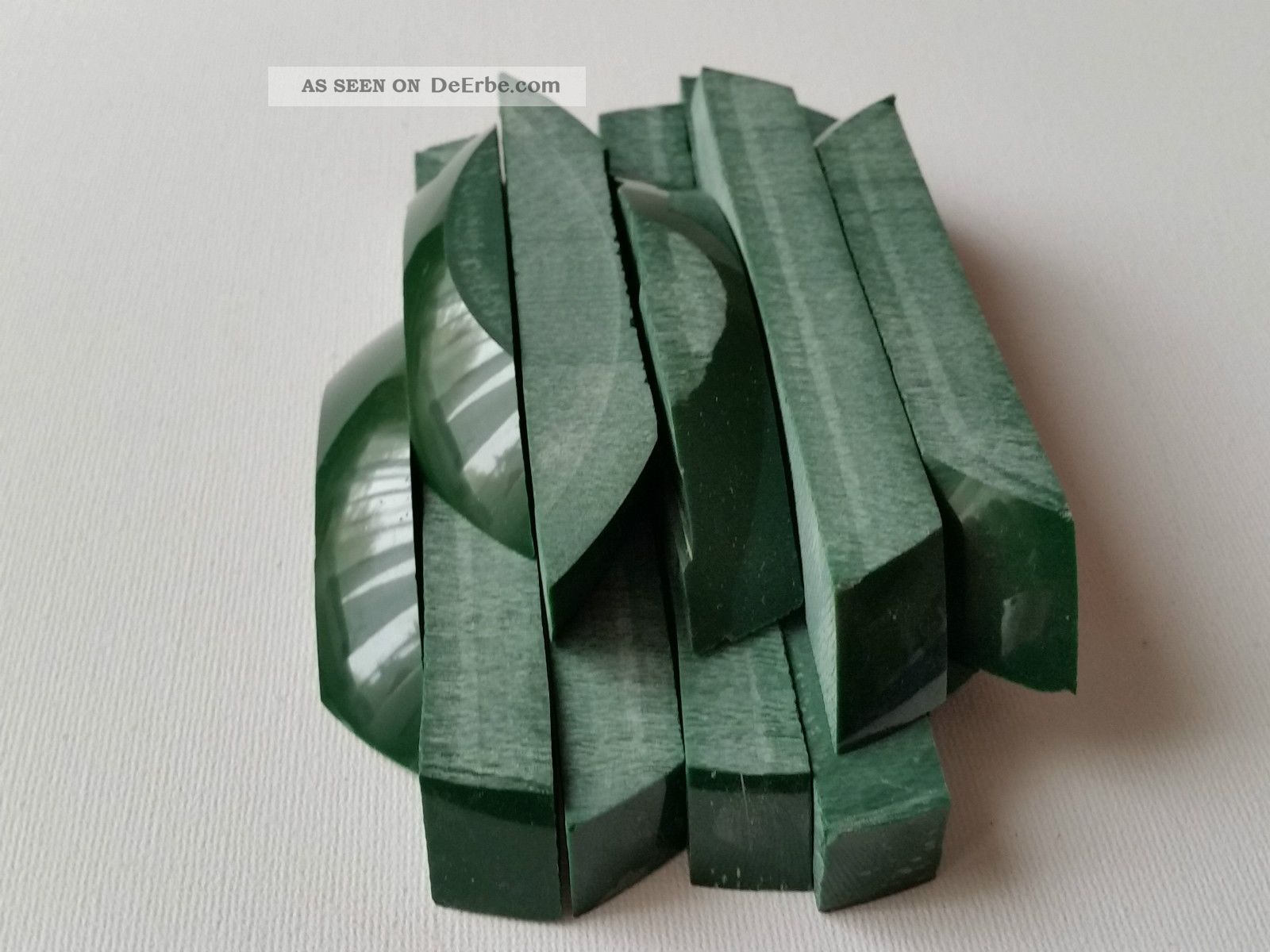 Antique Vintage Old Amber Bakelite Catalin Dice Bead Faturan Block