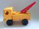 Vintage Hp Plast Crane Truck Kran Wagen Lkw 1970 ' S Denmark Antikspielzeug Bild 1