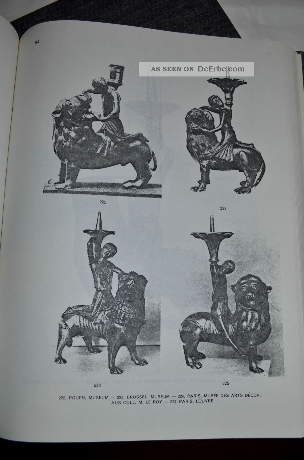 Romanische Leuchter Und Gießgefäße Der Gotik,  Otto Von Falke & Erich Meyer,  1935. Messing Bild