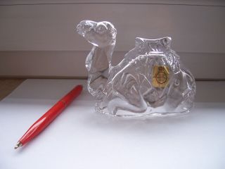 Kamel Aus Glas Tiere Nachtmann Bleikristall Glasfiguren Sammlungauflösung Bild