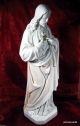 Alte Große Jesus Figur 64 Cm Skulptur Gips Signiert Besondere Dekoration 1900-1949 Bild 3