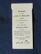 Andachtsbildchen - Heiligenbild - Holy Card - 