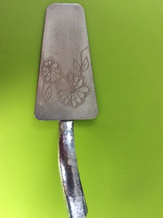 Tortenschaufel Alt Handarbeit Bild