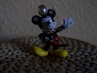 Vintage Design Strass Brosche Brooch Walt Disney Mickey Mouse Bully Bild