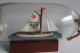 Buddelschiff Ca.  18 Cm Lang Maritime Dekoration Bild 1