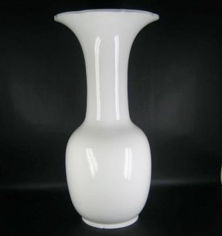 Seltene Kpm Berlin Porzellan Vase / Bodenvase Weiss 1.  Wahl Floor Vase 57cm Bild