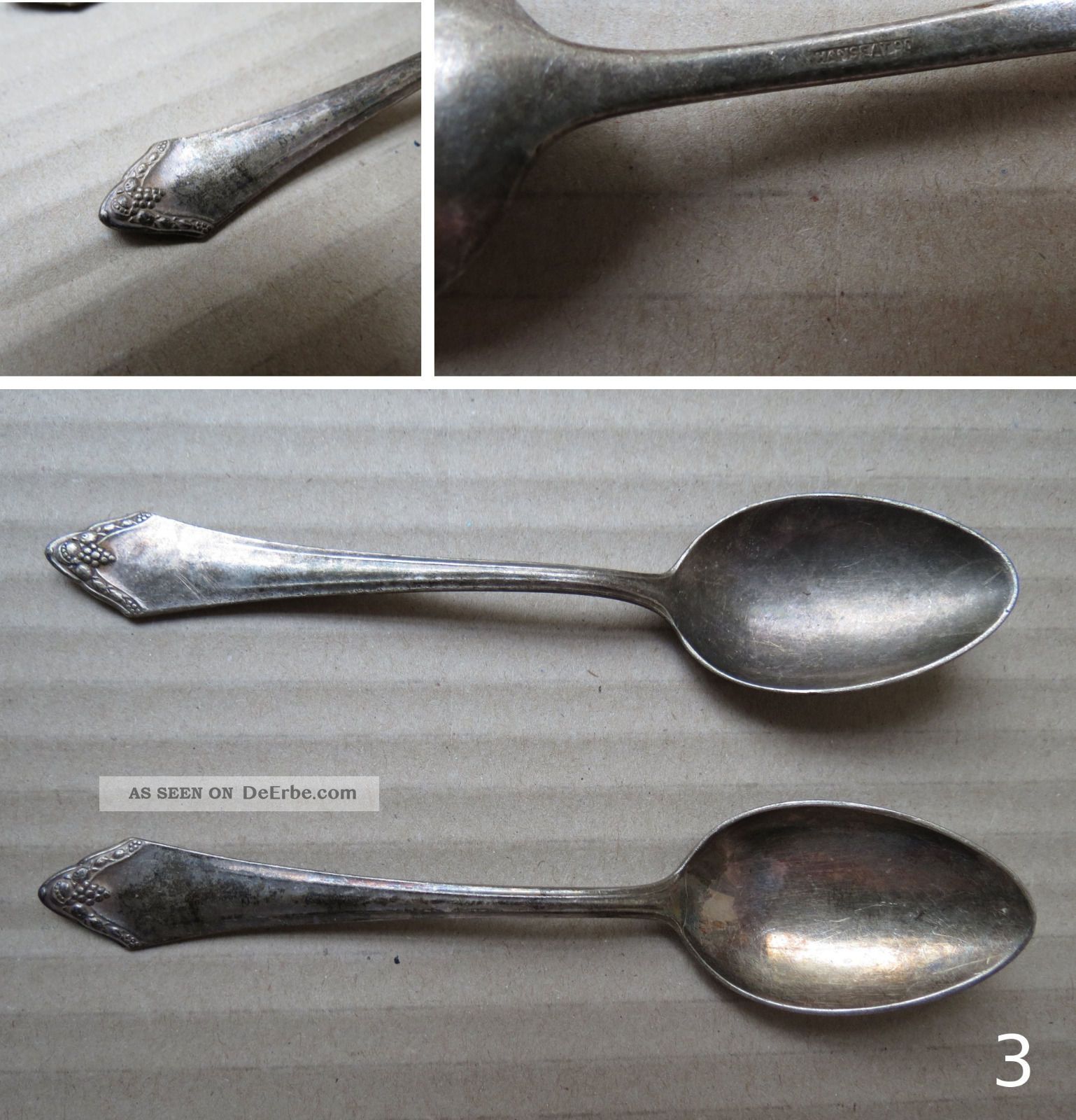 Besteck Versilbert 90 Silber R. K. Wmf Suppenkelle George Rogers ...