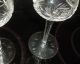 4 Alte Bleikristall Gläser Weinglas Stielglas Reicher Schliff 19cm Hoch Je267gr Kristall Bild 2
