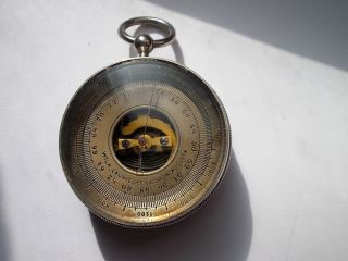 Lambrecht Pocket Barometer Germany 1920 Altimeter Barometer Museal Bild