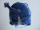 Rarität China 19.  Jh.  - Großer 1,  1 Kilo Massiv Lapis Lazuli Buddha Mit Zepter Asiatika: China Bild 1