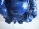 Rarität China 19.  Jh.  - Großer 1,  1 Kilo Massiv Lapis Lazuli Buddha Mit Zepter Asiatika: China Bild 5