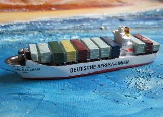 Schiffsmodell Containerschiff Kalahari Miniatur Boot Schiff Afrika Dal Ca.  12 Cm Bild