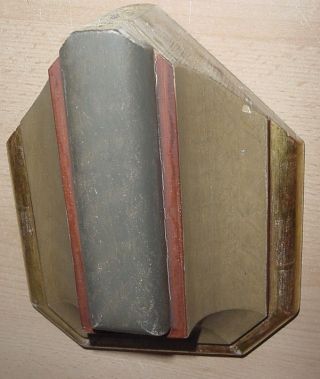 Holz Sockel Für Heiligenfigur Eck Sockel Wand Konsole Bild